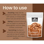Thumbnail for Nature Yard Afghan Gurbandi Almond/Badam - Distacart