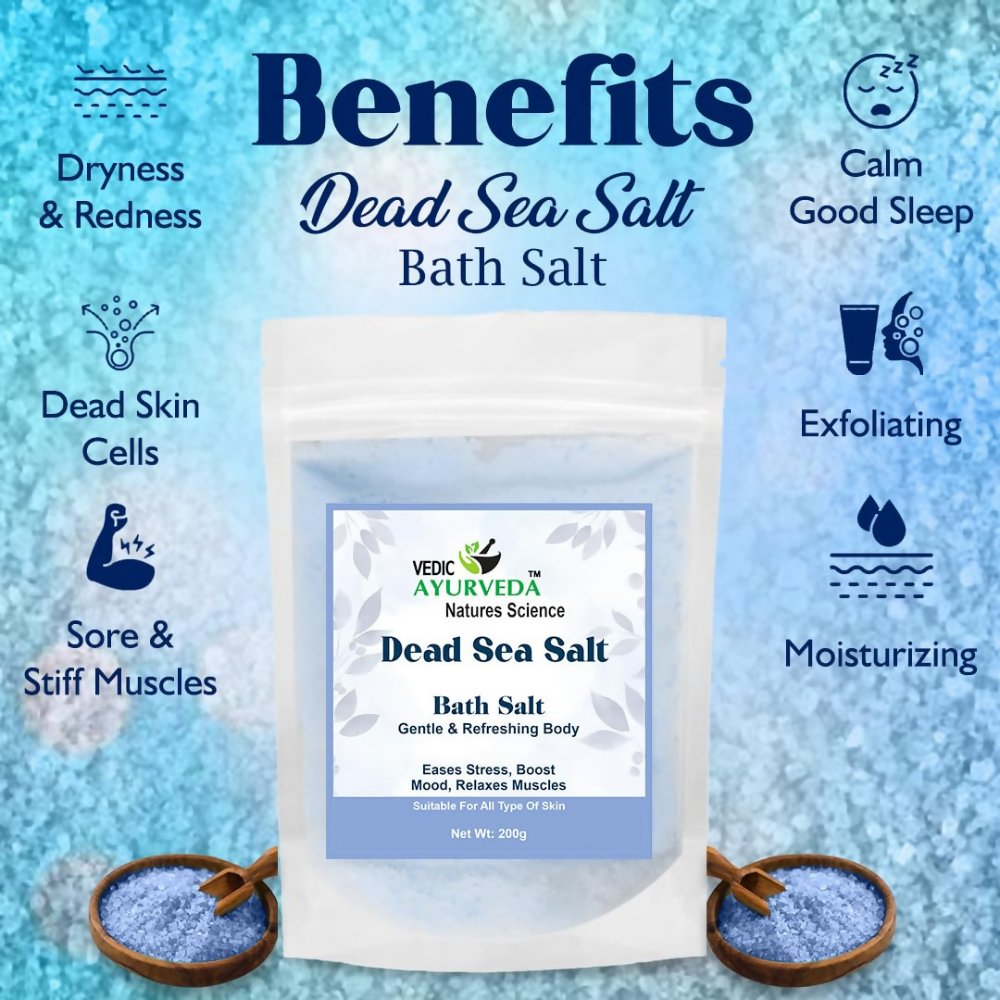 VedicAyurveda Dead Sea Bath Salt - Dista