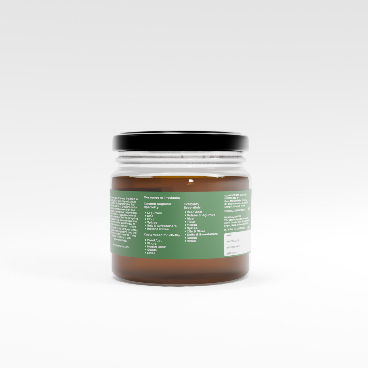 5 - Natural Raw Honey - 350g