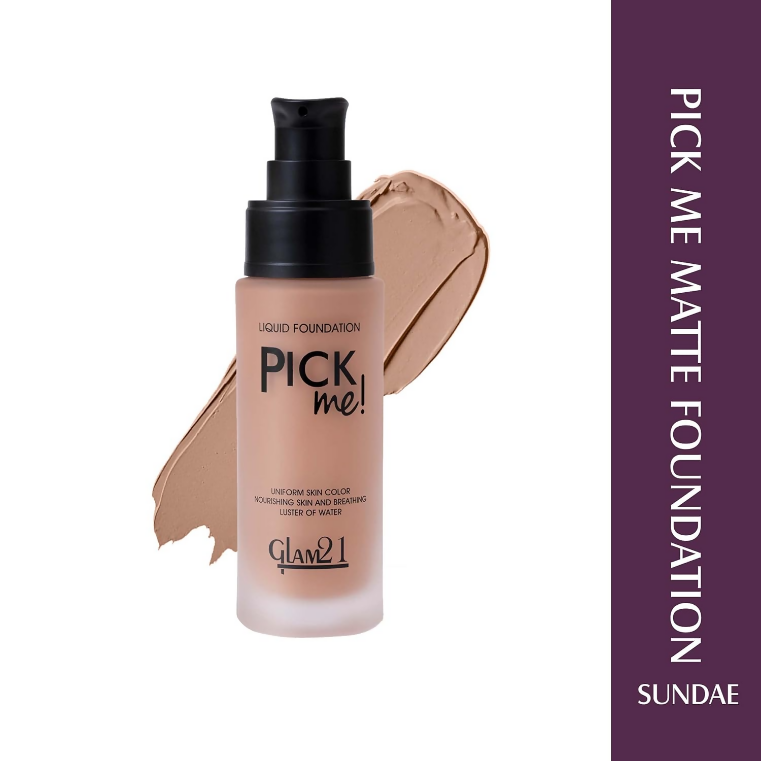 Glam21 Pick Me Matte Foundation - Sundane - Distacart