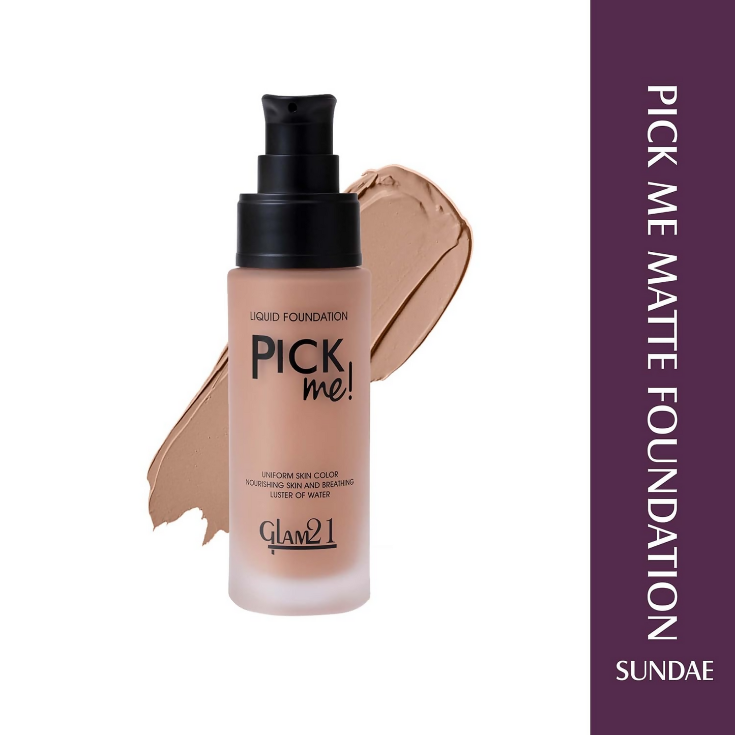 Glam21 Pick Me Matte Foundation - Sundane - Distacart