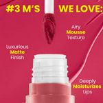 Thumbnail for NY Bae Velvet Mousse Liquid Lipstick - Fiesty Pink 05 - Distacart