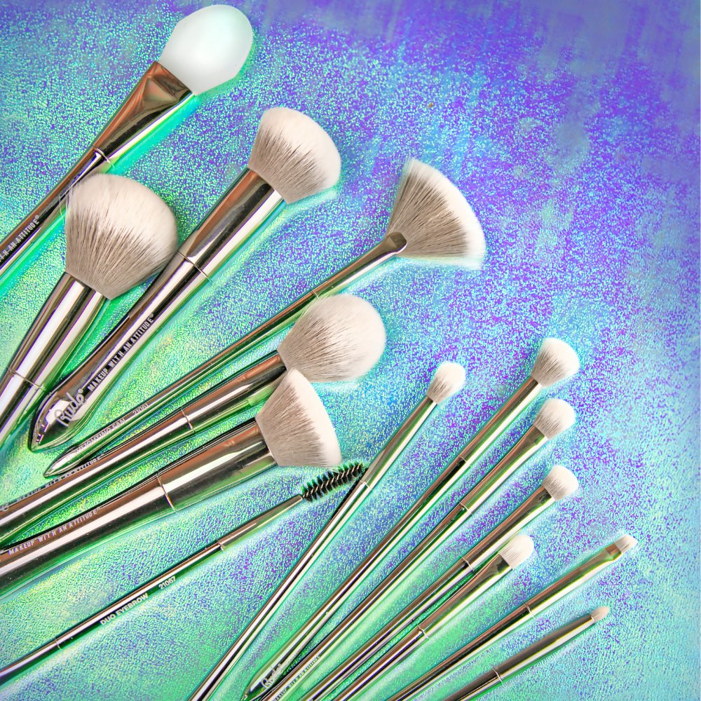 Rude Cosmetics Silver Bullet Small Eyeshadow Brush - Distacart