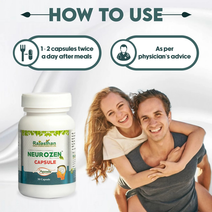 Rajasthan Herbals Neurozen Capsules - Distacart