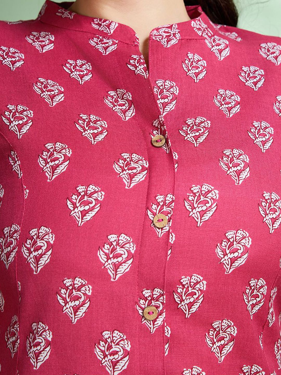 Sangria Printed Pure Cotton Kurta - Distacart