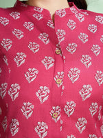 Thumbnail for Sangria Printed Pure Cotton Kurta - Distacart