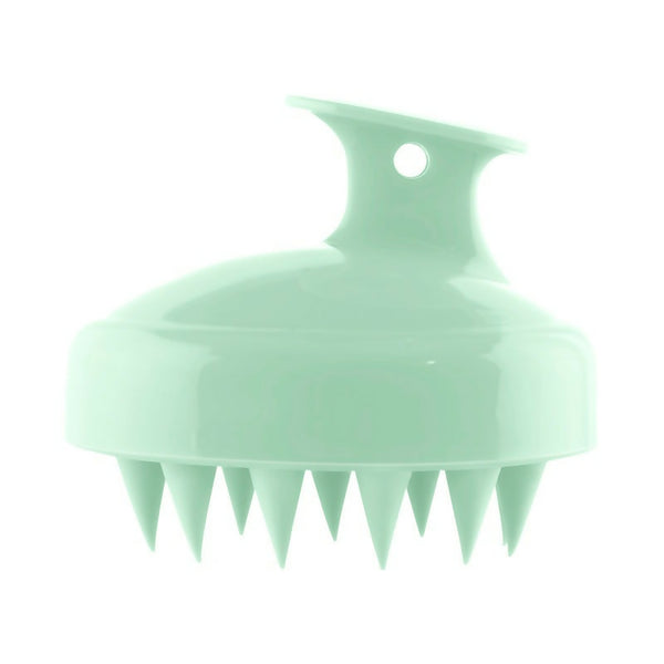 Nykaa Naturals Scalp Massager Brush For Blood Circulation & Natural Hair Growth - Green - Distacart