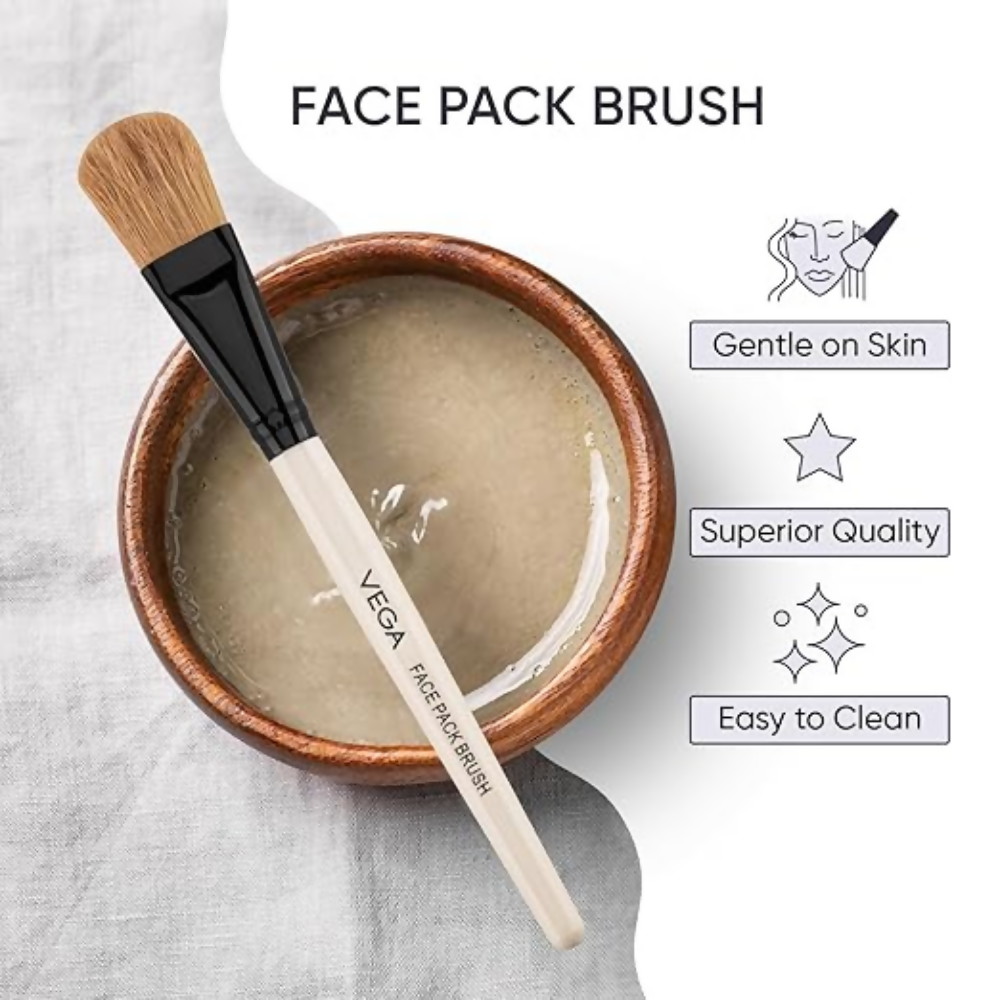 Vega Face Pack Brush for Women & Men - Dista
