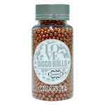 Thumbnail for confect orange disco balls sprinkles 2 mm 120 gms