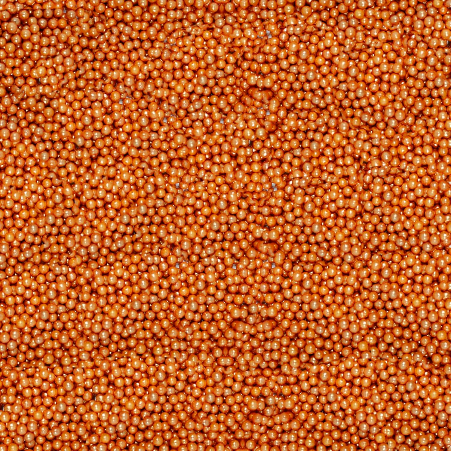 confect orange disco balls sprinkles 2 mm 120 gms
