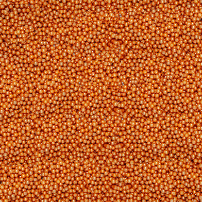 confect orange disco balls sprinkles 2 mm 120 gms