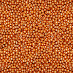 Thumbnail for confect orange disco balls sprinkles 6 mm 120 gms