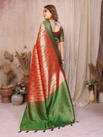 Thumbnail for Anaita Banarasi Tissue Silk Saree - Distacart