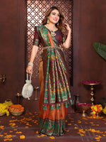 Thumbnail for Anaita Banarasi Tissue Silk Saree - Distacart