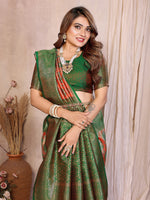 Thumbnail for Anaita Banarasi Tissue Silk Saree - Distacart