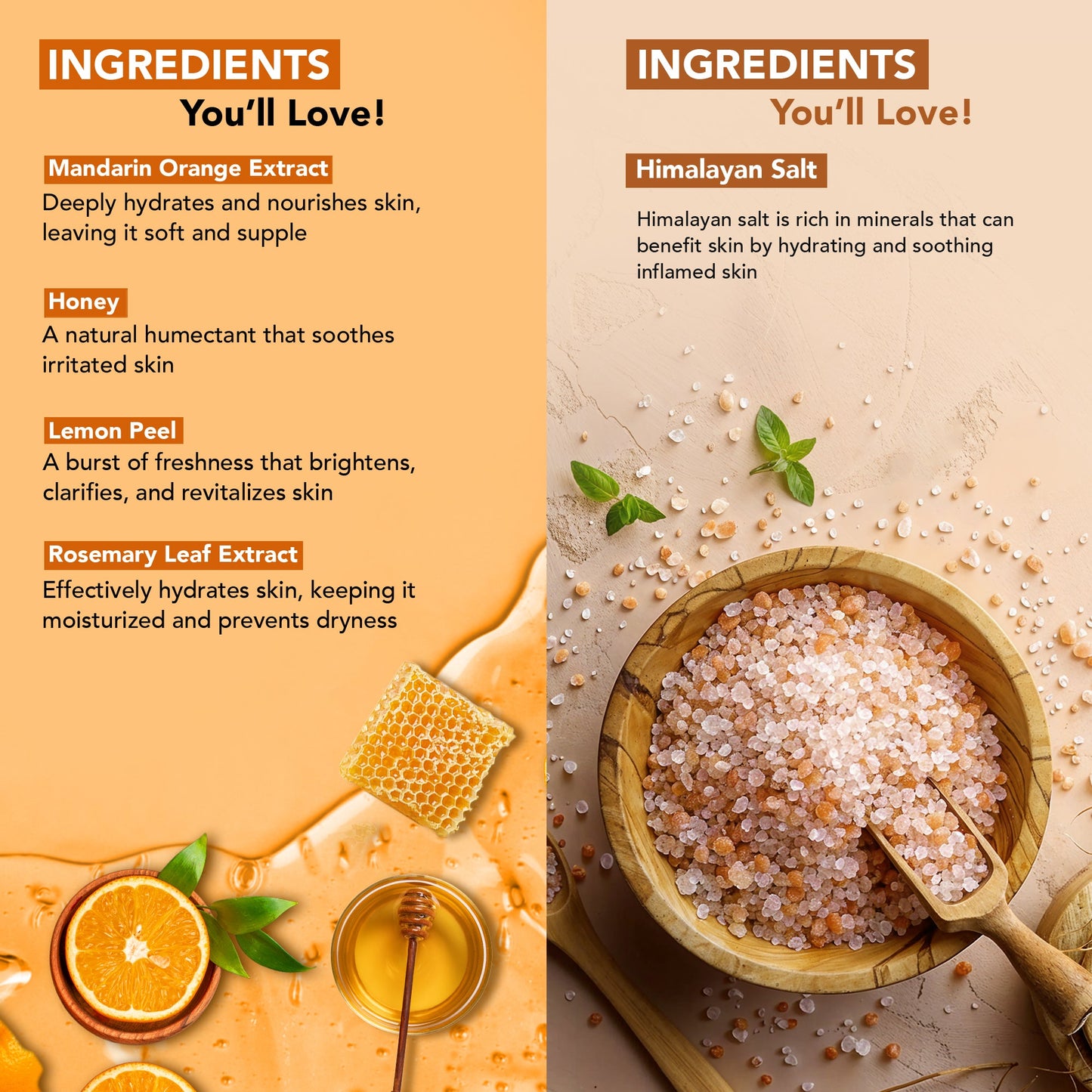 Botanic Hearth Mandarin Orange Body Wash & Himalayan Scrub - Distacart