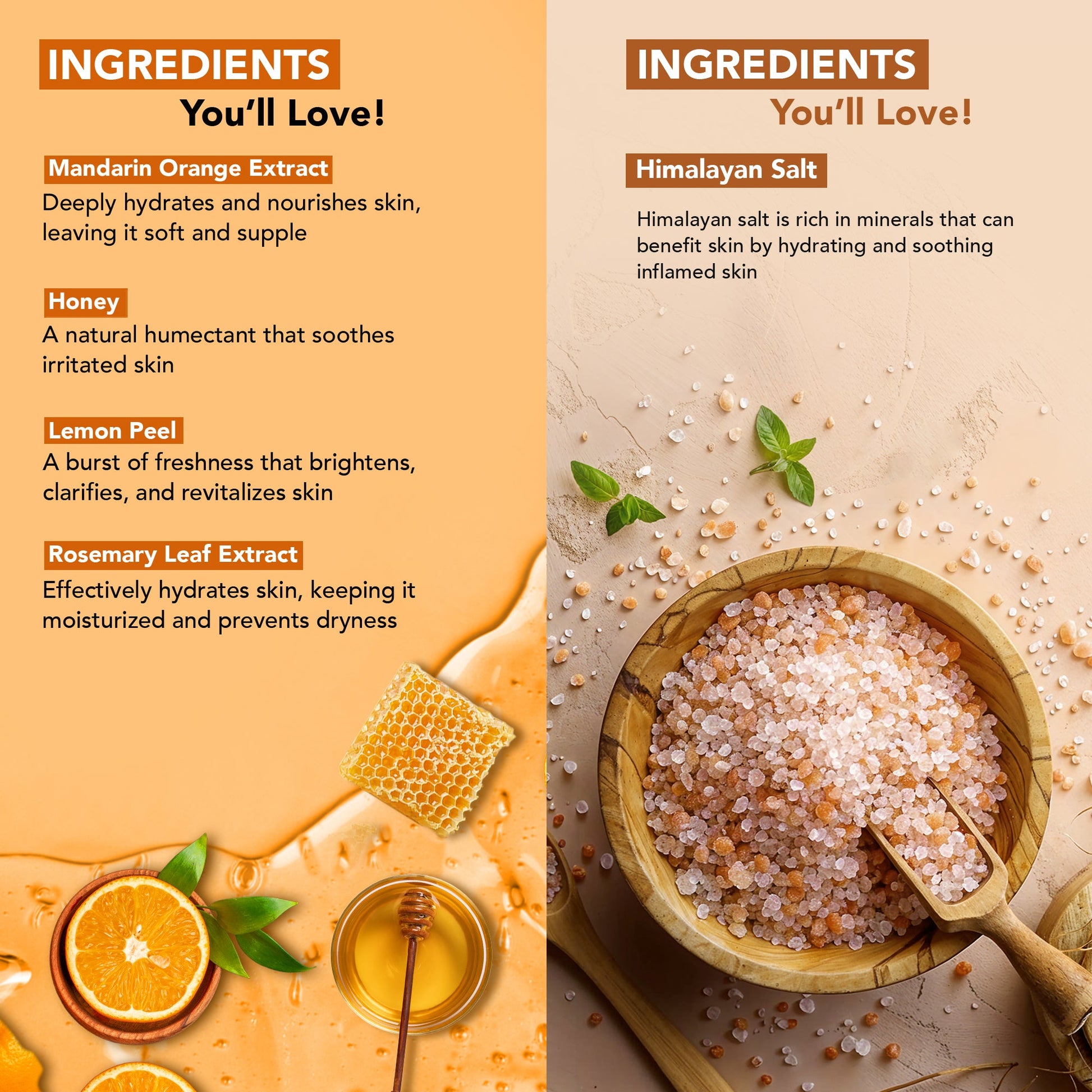 Botanic Hearth Mandarin Orange Body Wash & Himalayan Scrub - Distacart