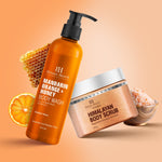 Thumbnail for Botanic Hearth Mandarin Orange Body Wash & Himalayan Scrub - Distacart