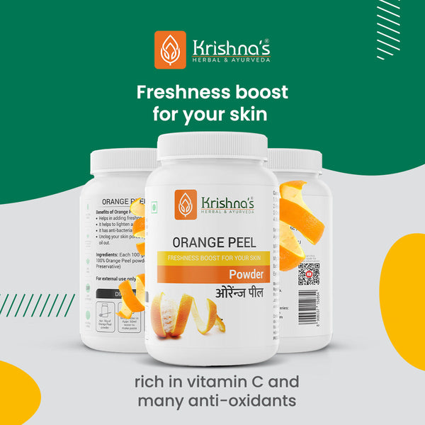 Krishna'S Herbal & Ayurveda Orange Peel Powder