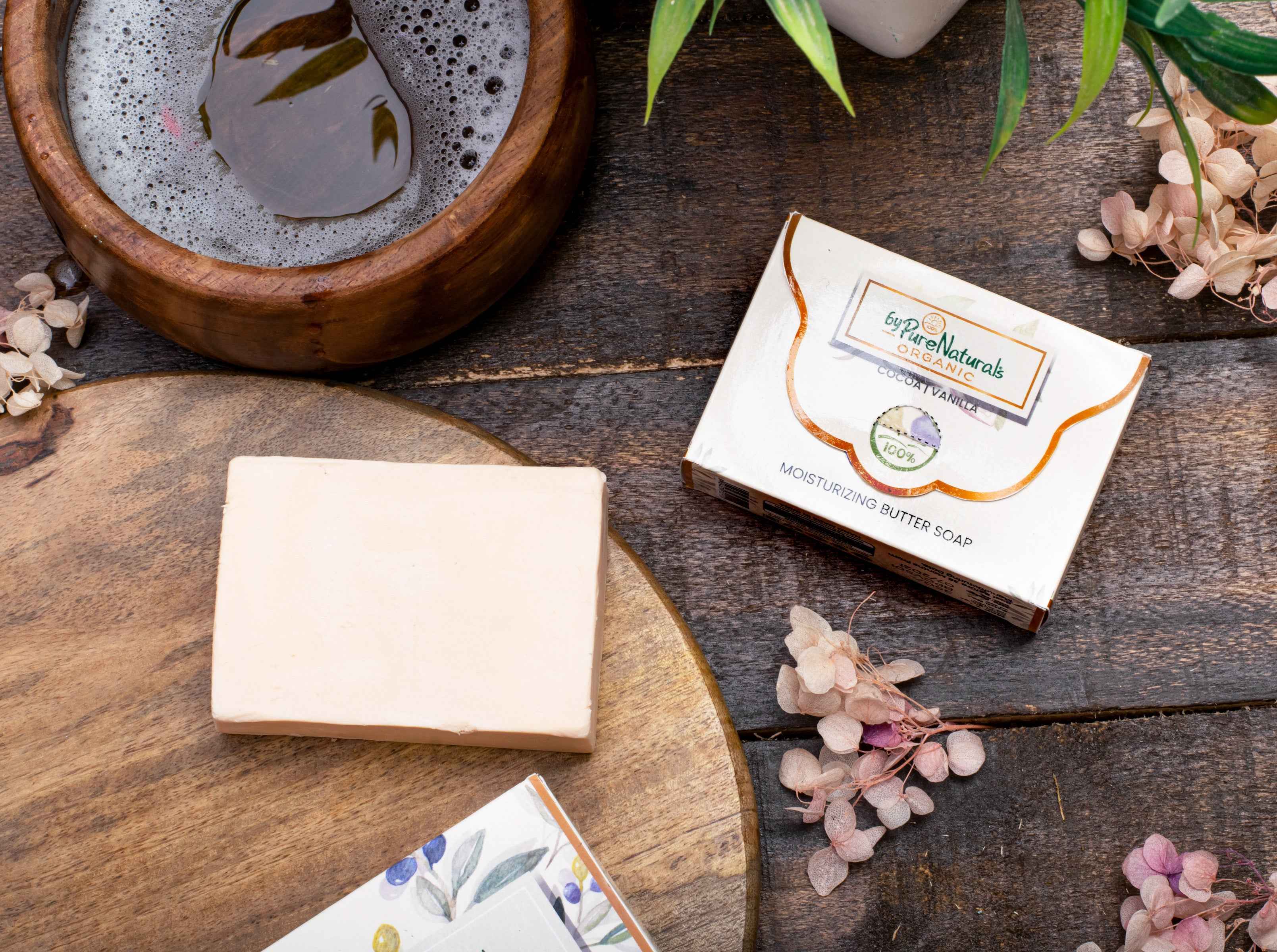 byPureNaturals Organic Shea Butter Cocoa Vanilla Butter Soap - Dista