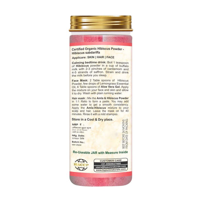 byPureNaturals Organic Hibiscus Powder - Dista