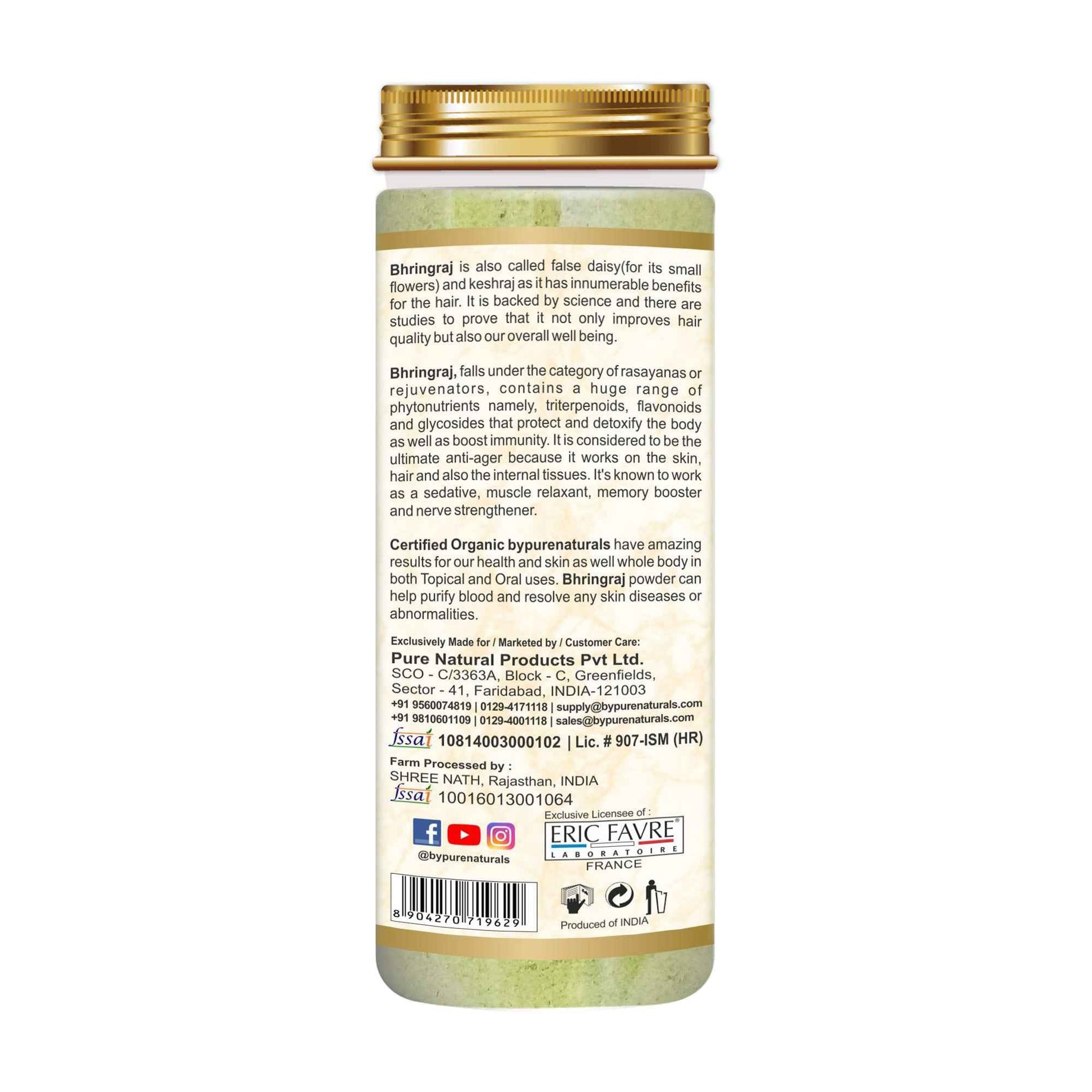byPureNaturals Organic Bhringraj Powder - Dista