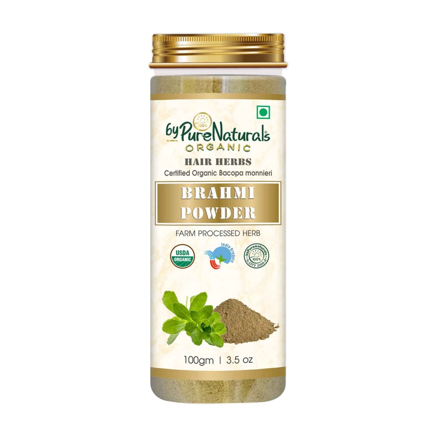 byPureNaturals Organic Brahmi Powder - Dista