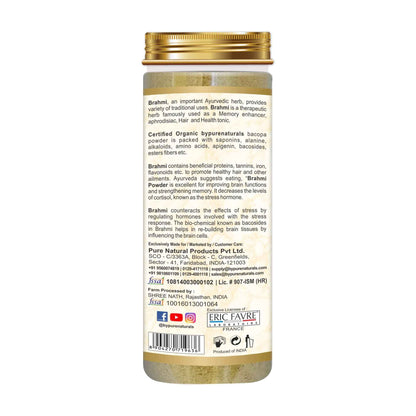 byPureNaturals Organic Brahmi Powder - Dista