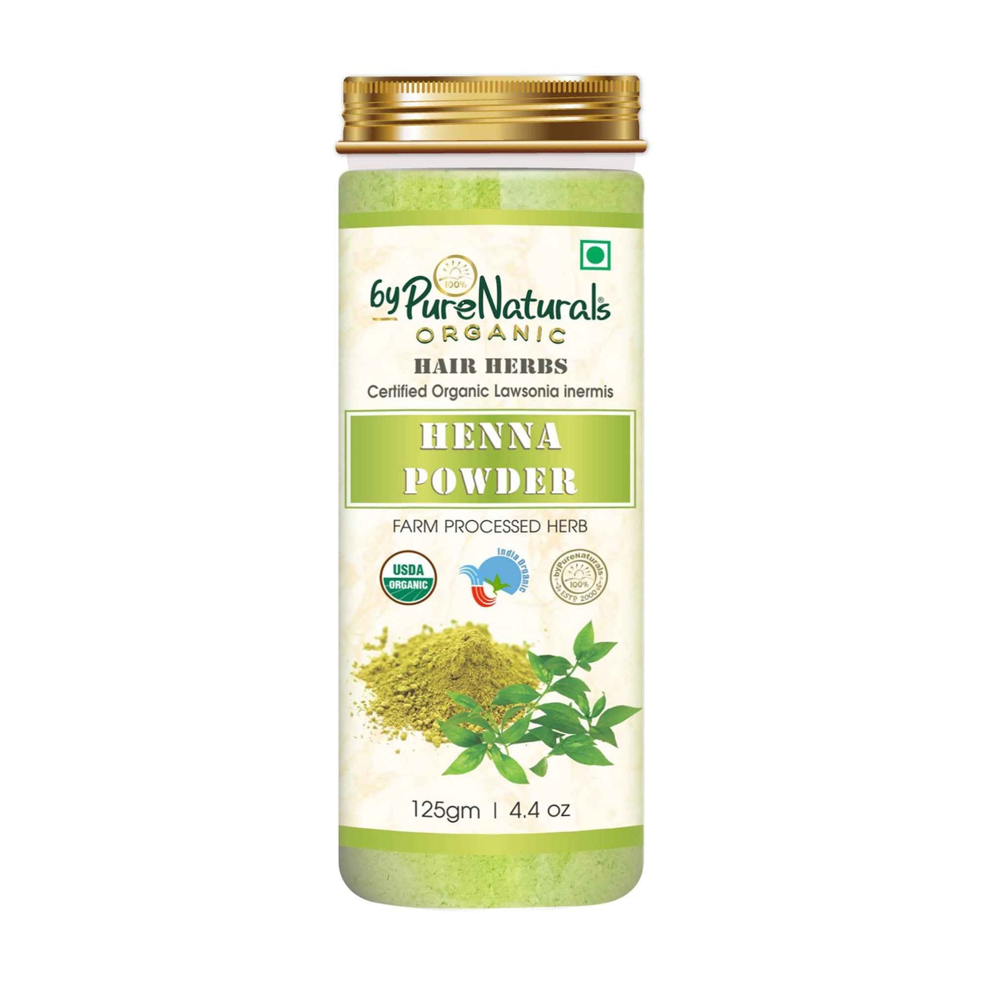byPureNaturals Organic Henna Powder - Dista