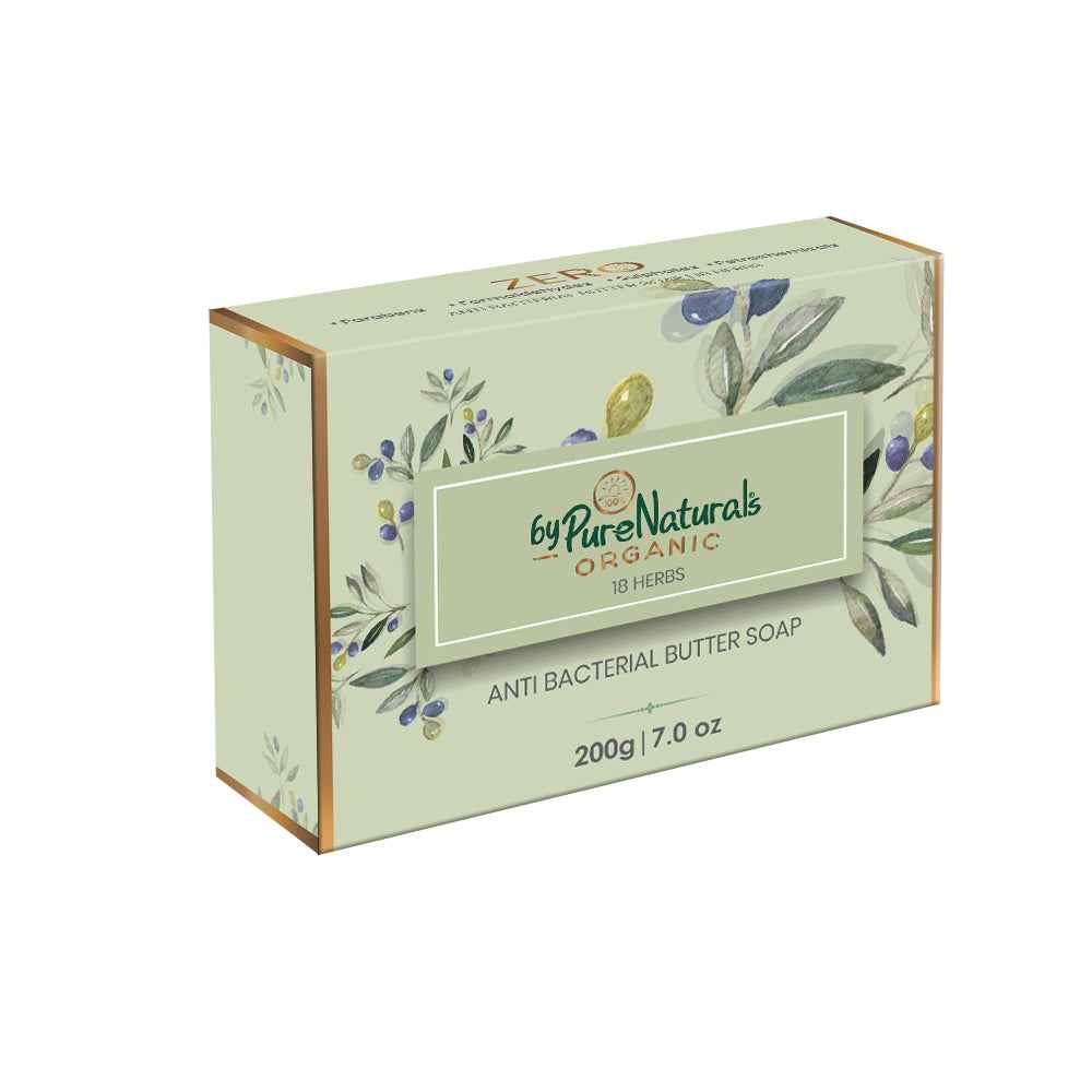 byPureNaturals Organic Herbal Anti Bacterial Butter Soap - Dista
