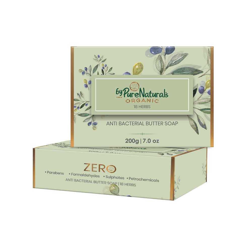 byPureNaturals Organic Herbal Anti Bacterial Butter Soap - Dista