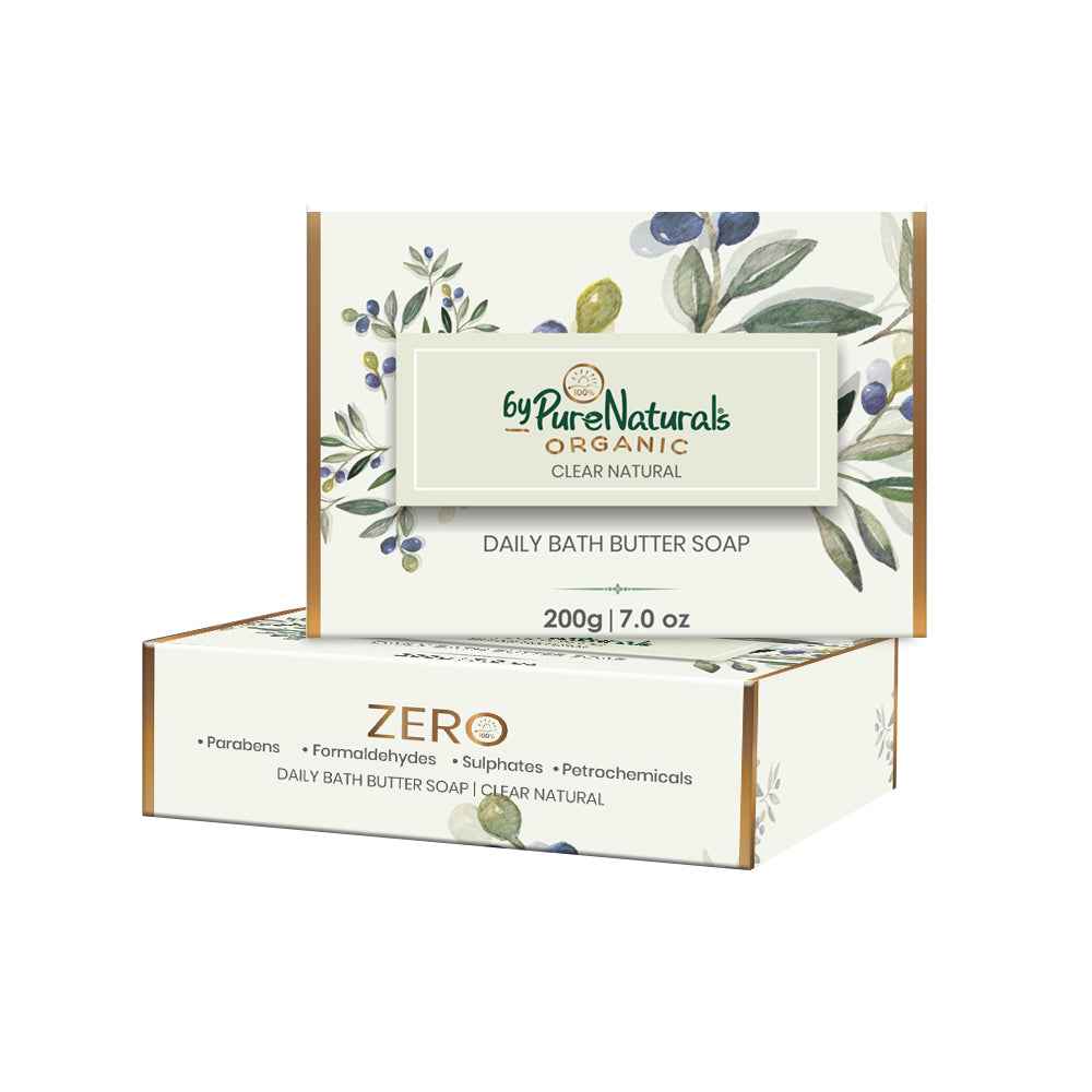 byPureNaturals Organic Shea Butter Clear Natural Soap - Dista