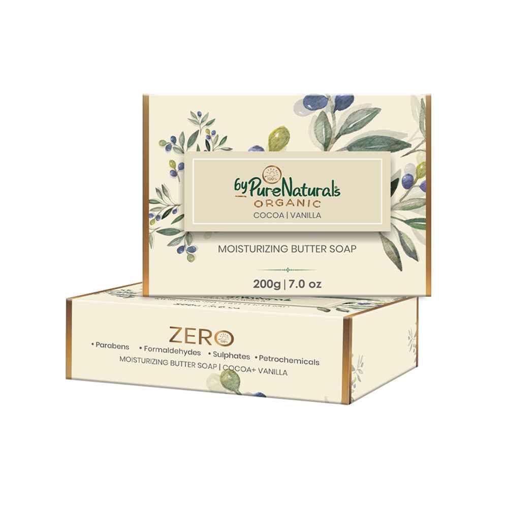 byPureNaturals Organic Shea Butter Cocoa Vanilla Butter Soap - Dista