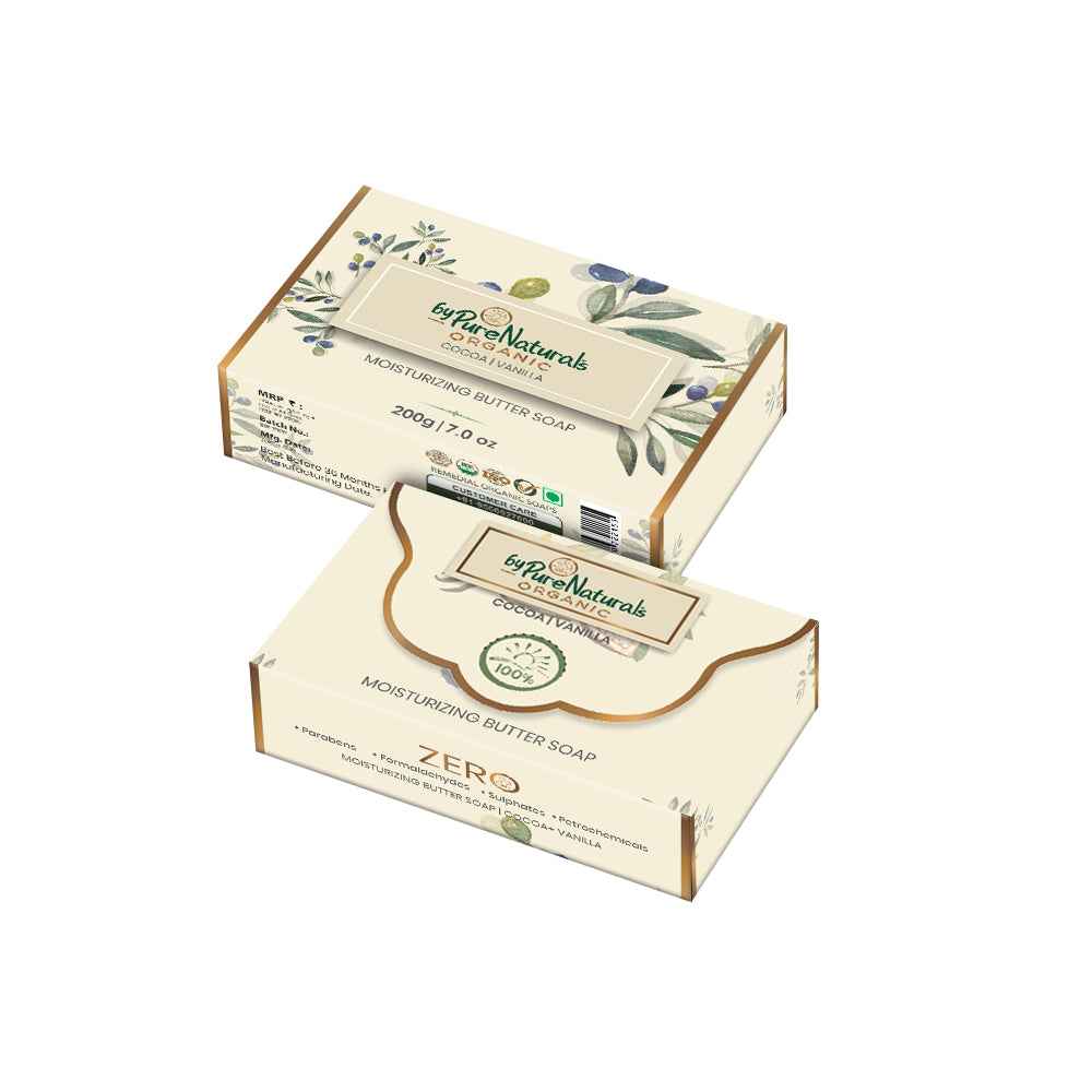 byPureNaturals Organic Shea Butter Cocoa Vanilla Butter Soap - Dista