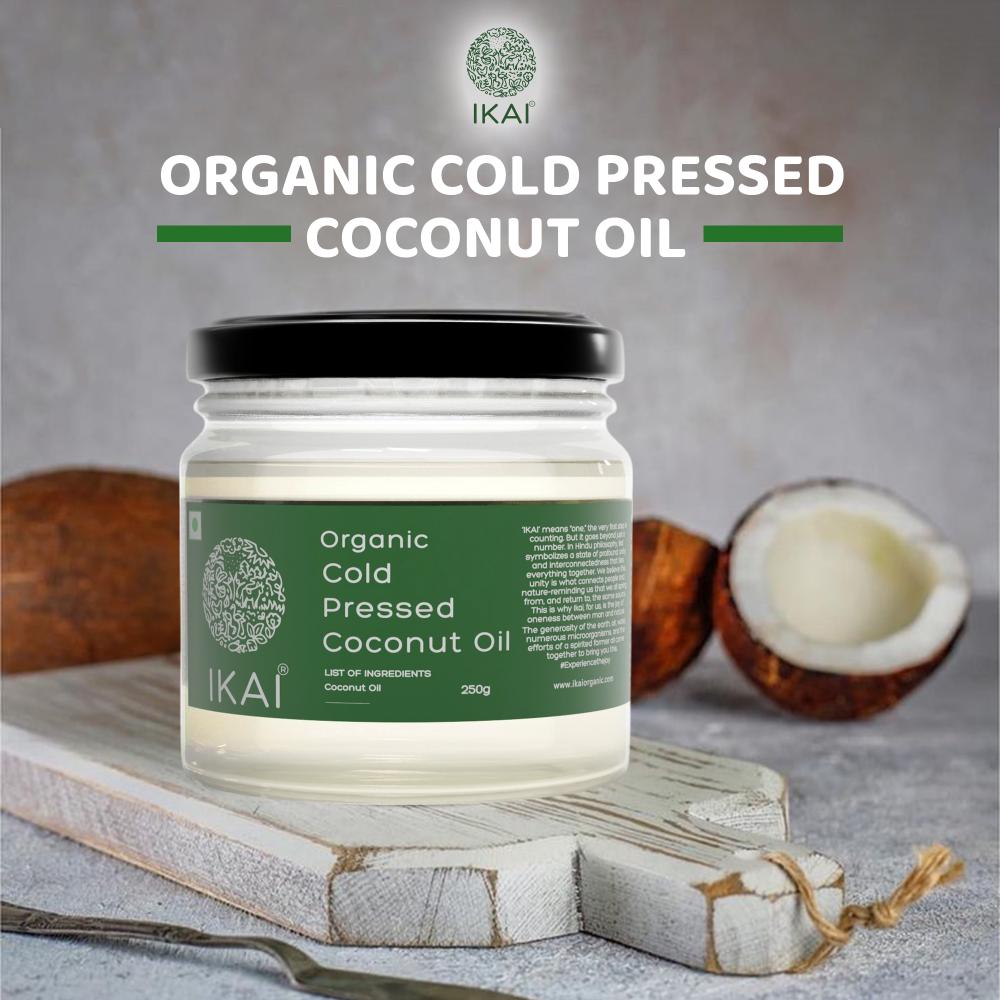 IKAI Organic Cold Pressed Coconut Oil