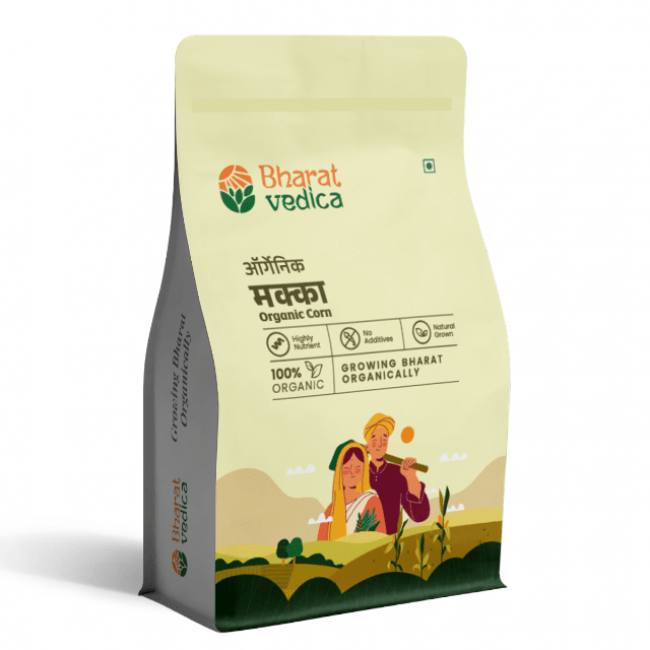 Bharat Vedica Organic Corn - Organic Makka - Distacart