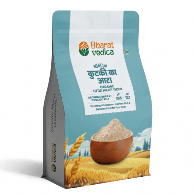 Bharat Vedica Organic Little Millet Flour - Organic kutki ka Atta - Distacart