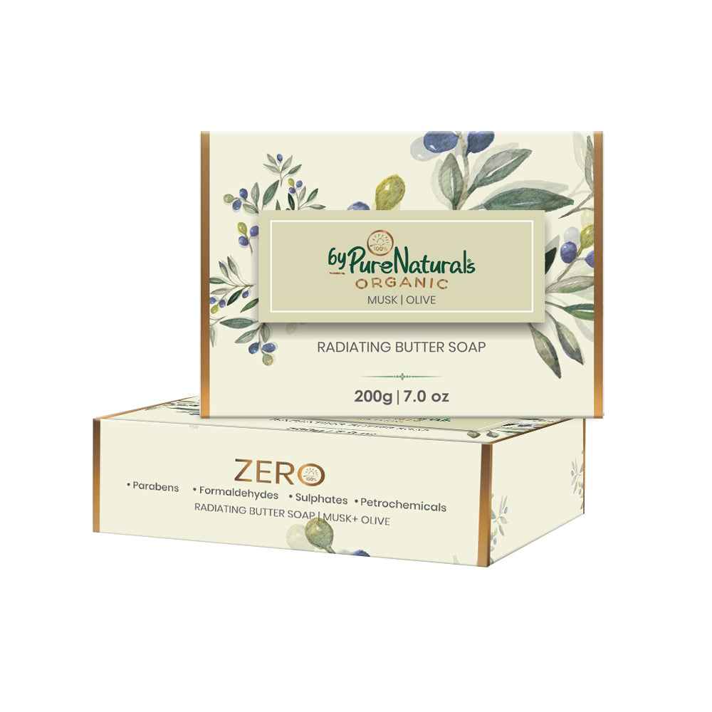 byPureNaturals Organic Shea Butter Musk Olive Soap - Dista
