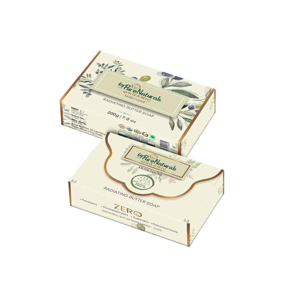 byPureNaturals Organic Shea Butter Musk Olive Soap - Dista