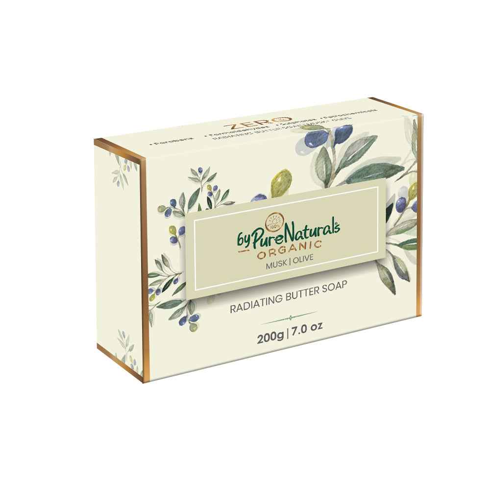 byPureNaturals Organic Shea Butter Musk Olive Soap - Dista