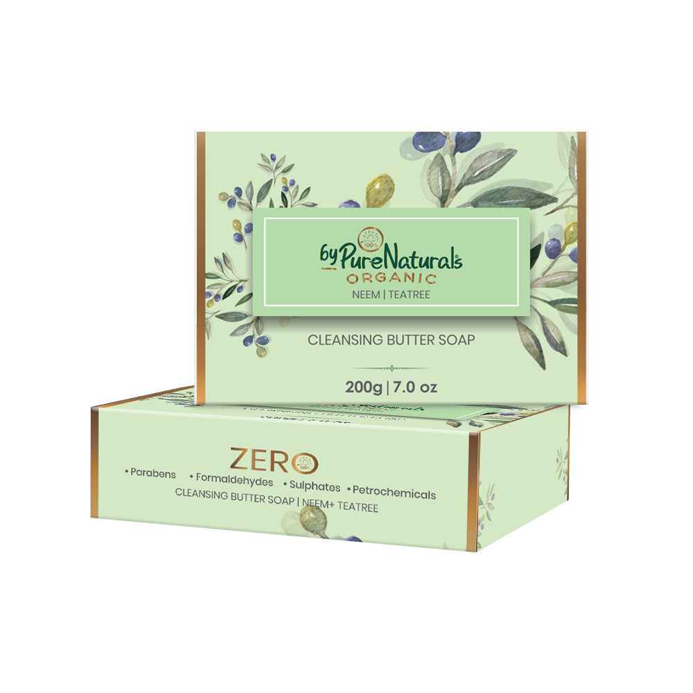 byPureNaturals Organic Shea Butter Neem & Tea Tree Soap - Dista