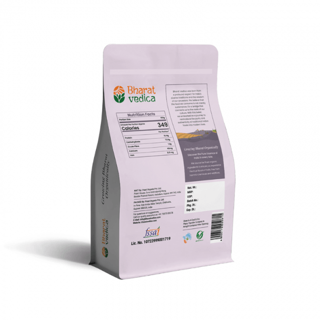 Bharat Vedica Organic Sorghum Millet - Organic Jowar - Distacart