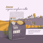 Thumbnail for Bharat Vedica Organic Sorghum Millet - Organic Jowar - Distacart