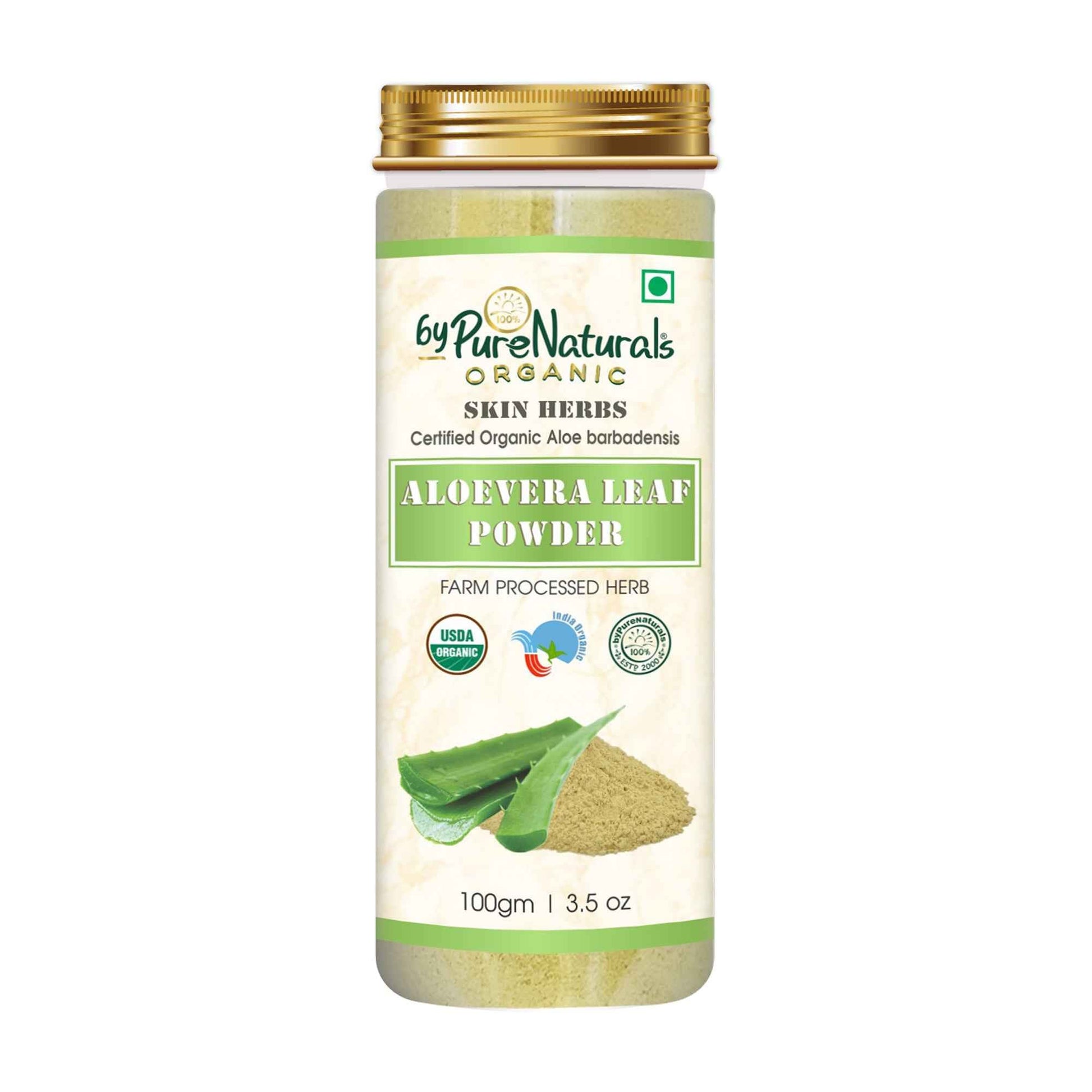 byPureNaturals Organic Aloevera Powder - Dista