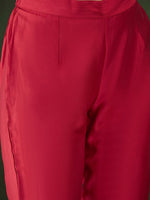 Thumbnail for Sangria Printed Kurta & Trouser With Dupatta