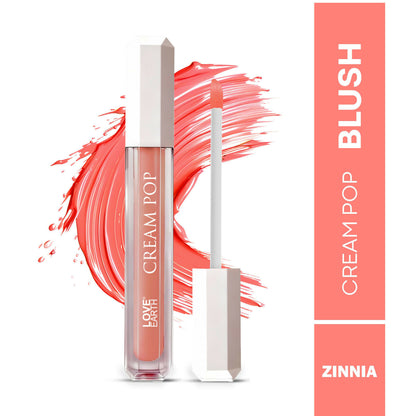Love Earth Cream Pop Blush - Zinnia - Distacart