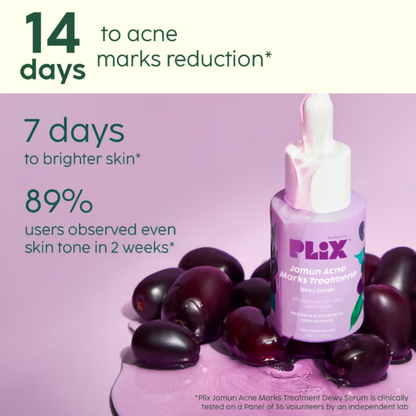 PLIX The Plant Fix 2% Acne Buster Moisturizer & 10% Niacinamide Serum - Distacart