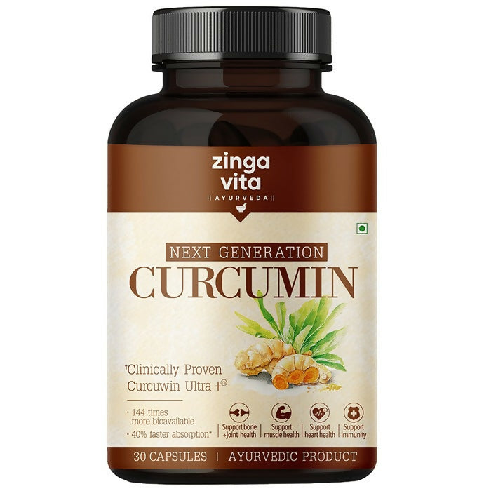 Zingavita Next Generation Curcumin Capsules - Distacart
