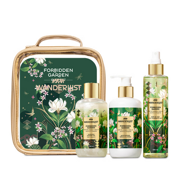 Wanderlust Forbidden Garden for Women - Shower Gel, Lotion, Mist - Dista