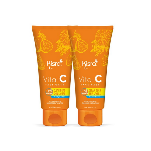 Kisra Vita-C Daily Glow Natural Face Wash - Distacart